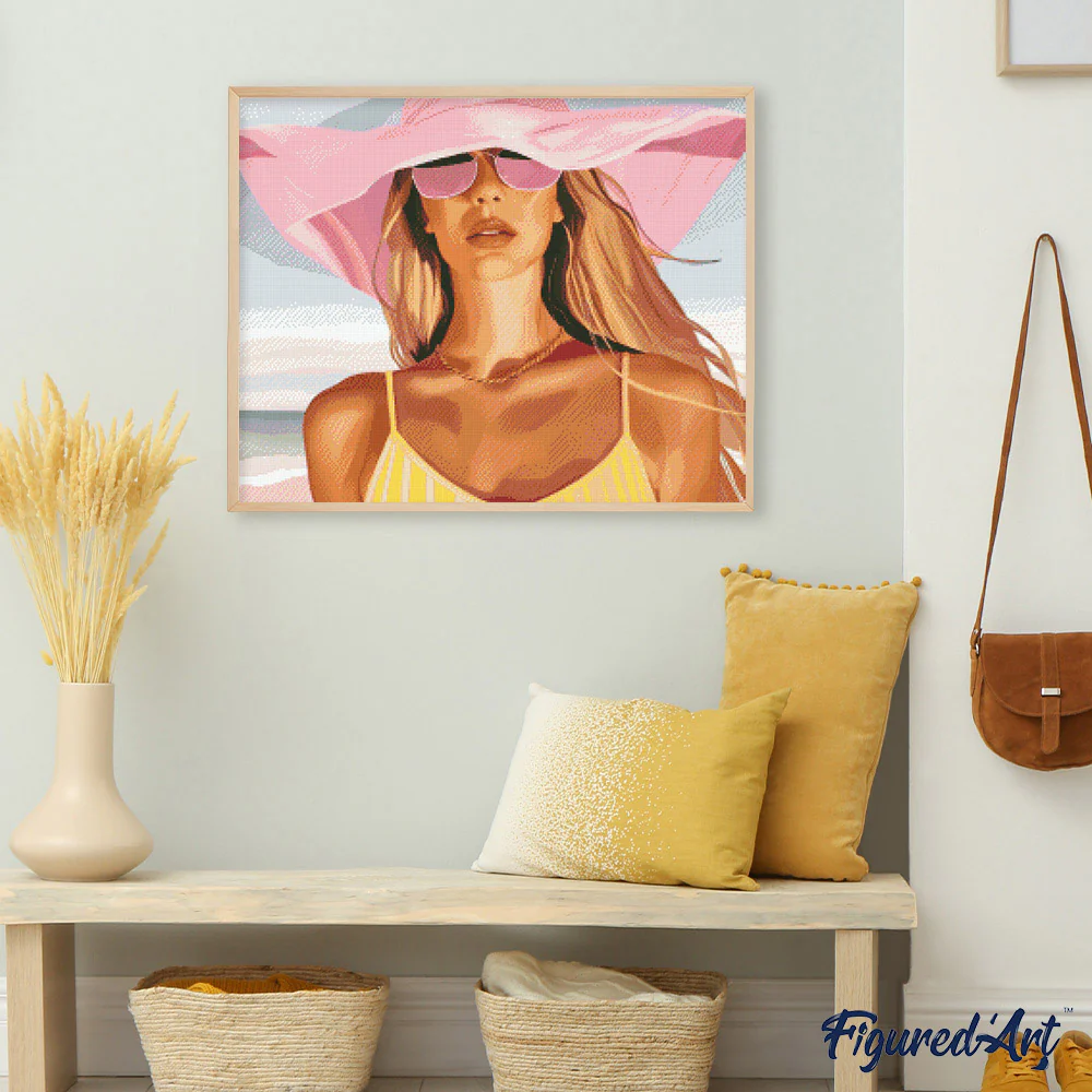 Diamond Painting - Sunny Day Charm 40x50cm canvas already framed - Image 2