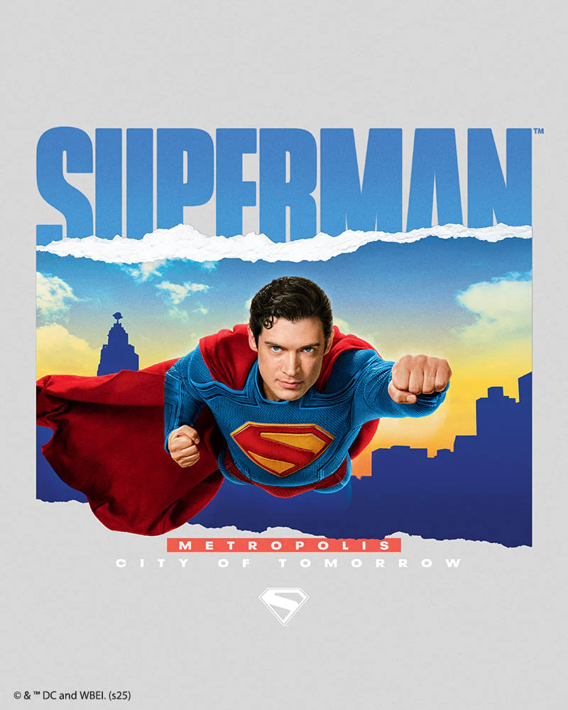 Diamond Painting - Superman with Skyline