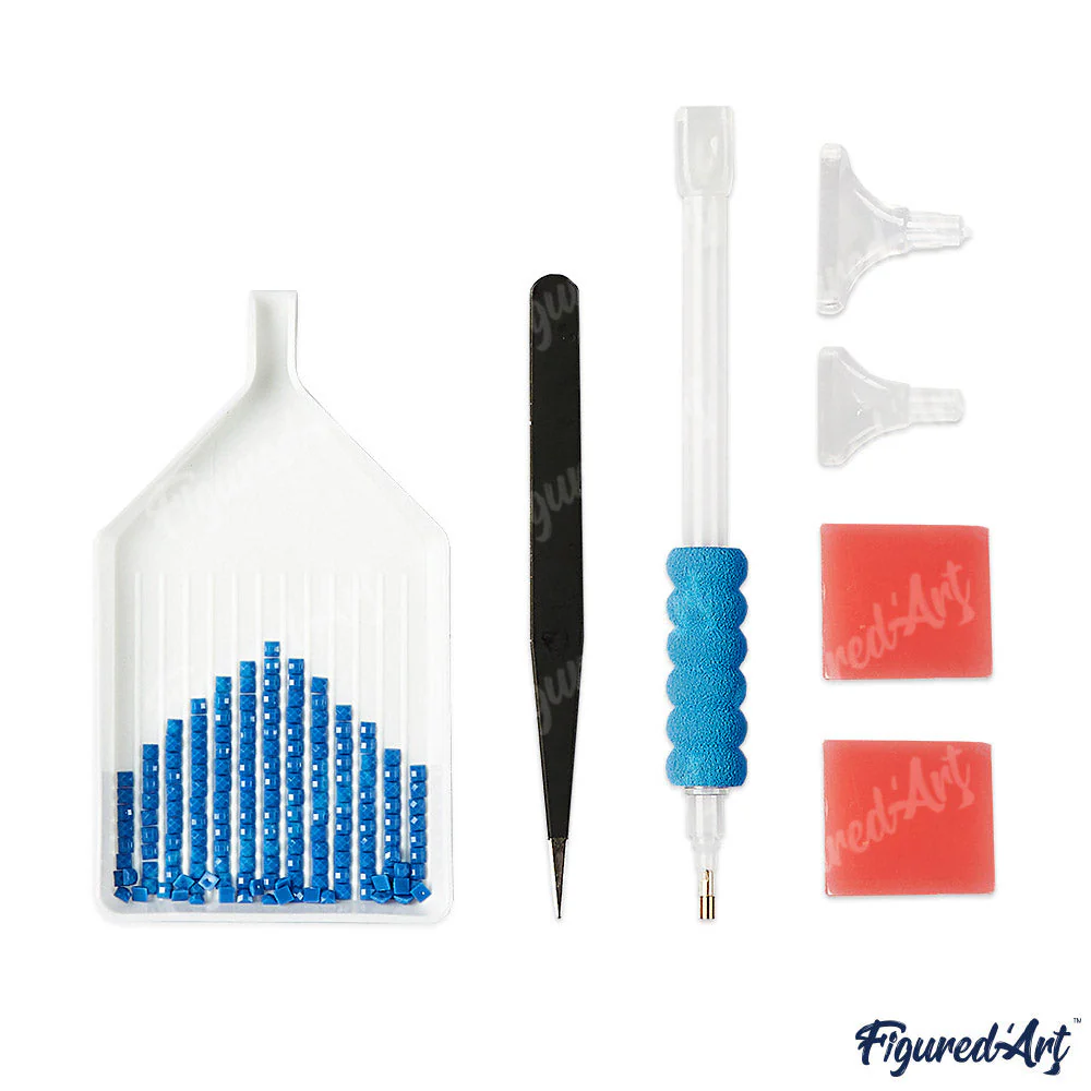 Diamond Painting - Swans and Heart - Image 8