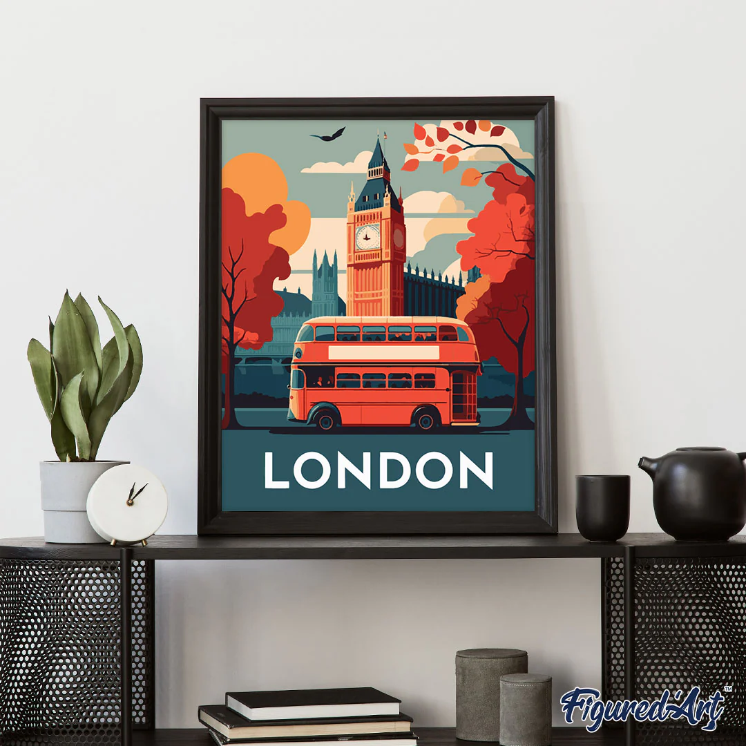 Diamond Painting - Travel Poster London - Image 2