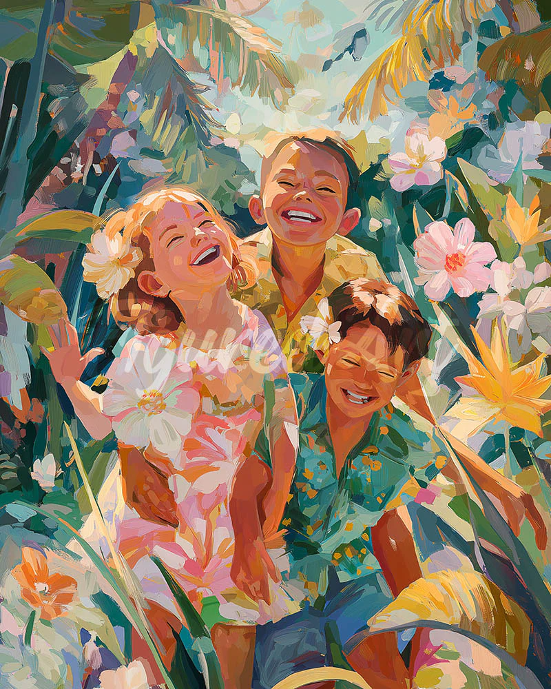 Diamond Painting - Tropical Childhood