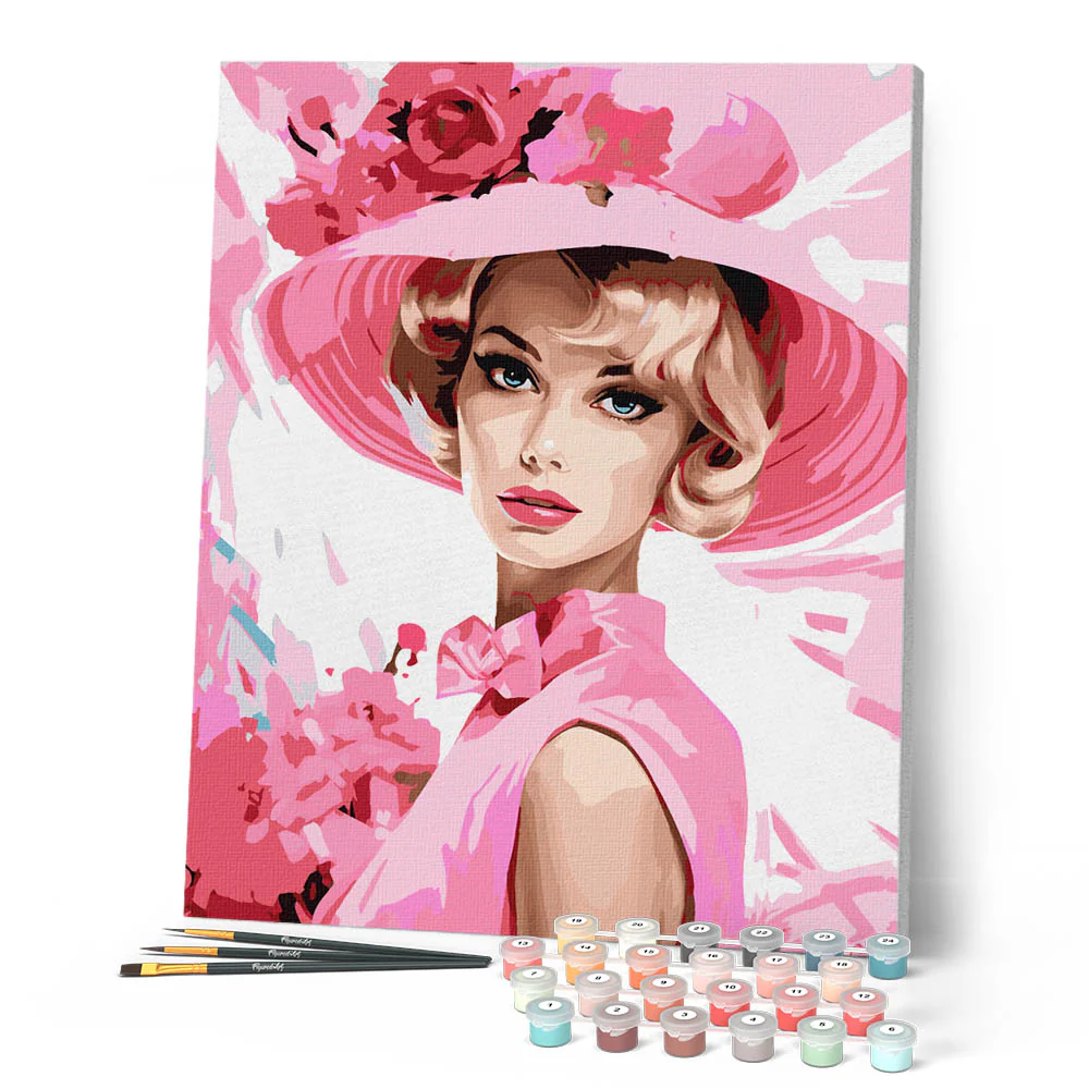 Diva in a Pink Chapeau - Image 2