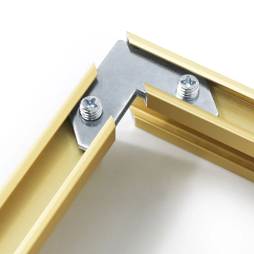 DIY Aluminum Frame - 40×50 cm inner frame Black - Image 5