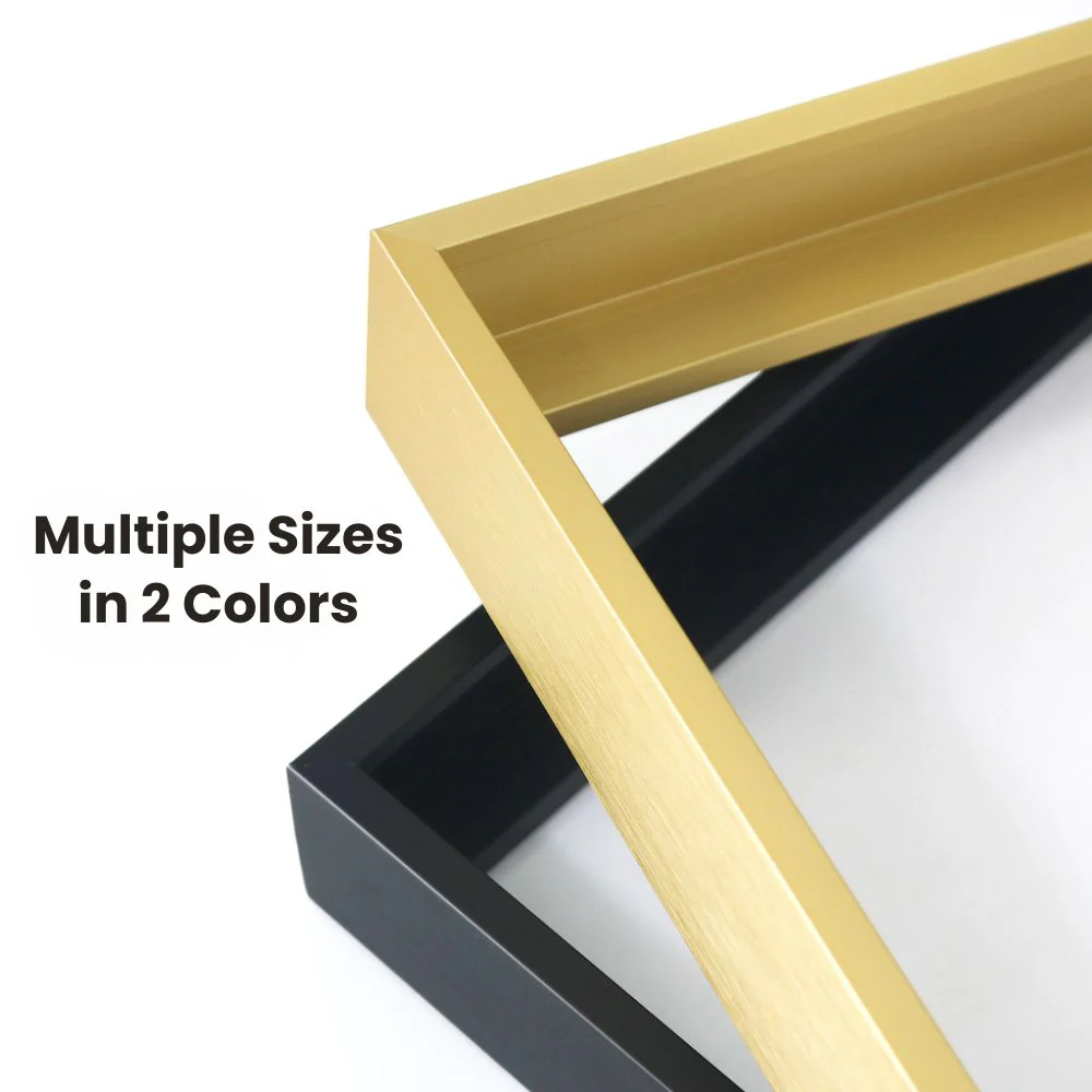 DIY Aluminum Frame - 40×50 cm inner frame Golden - Image 4