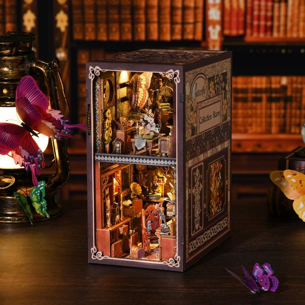 DIY Book Nook Kit - Butterfly Collection Room