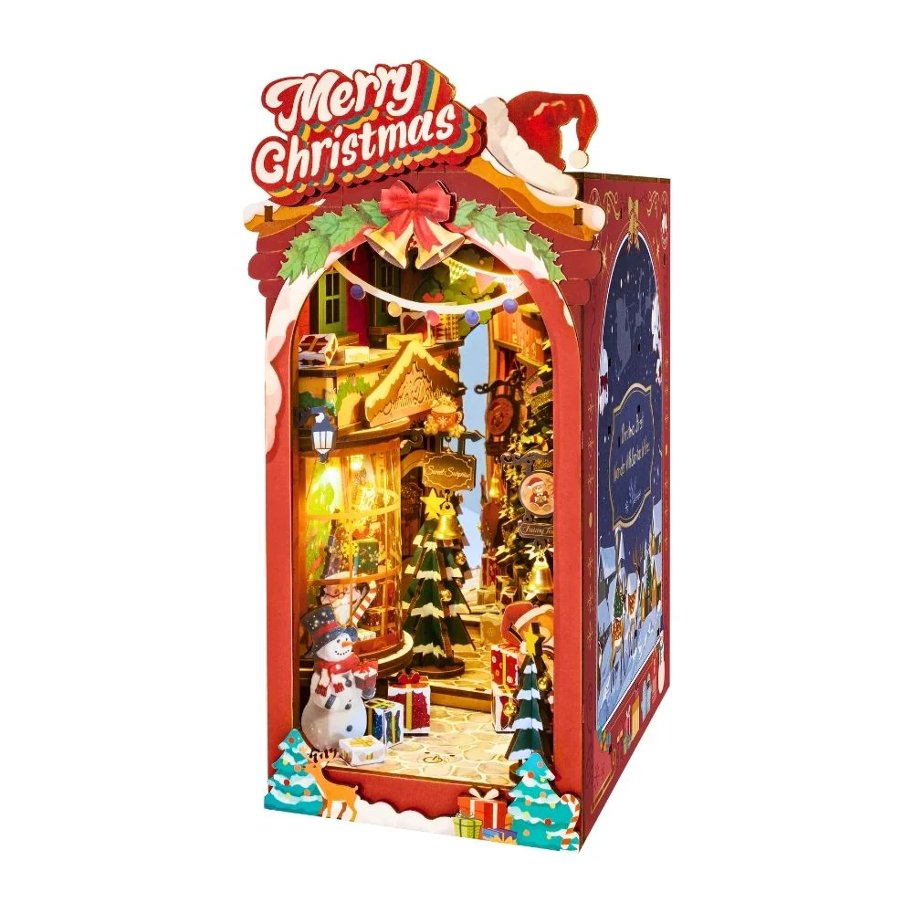 DIY Book Nook kit - Christmas Street - Image 2
