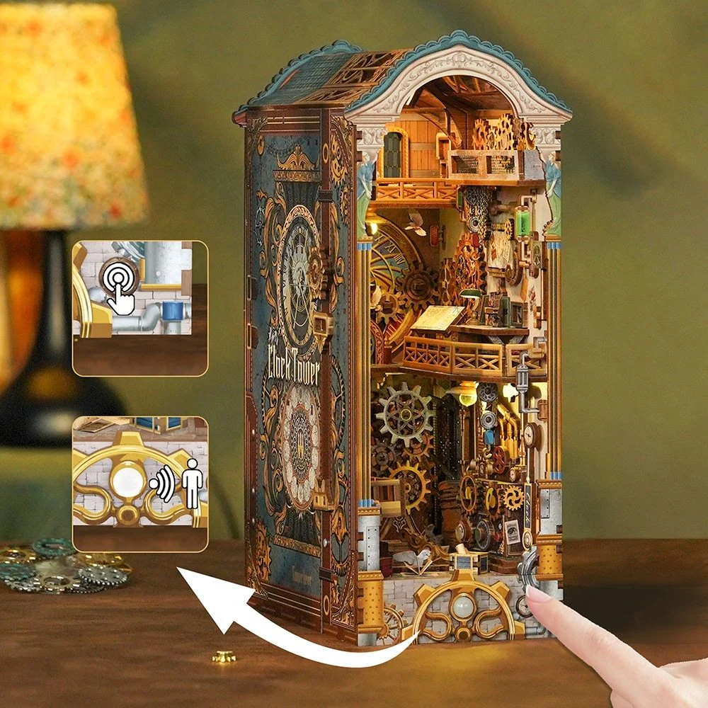 DIY Book Nook Kit - Clock Tower - Image 8