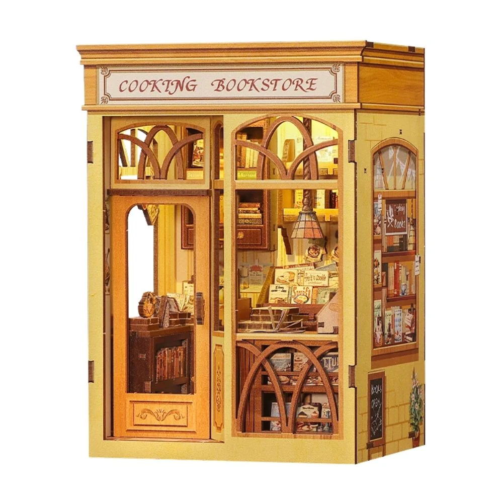 DIY Book Nook Kit - Cooking Bookstore - Image 2