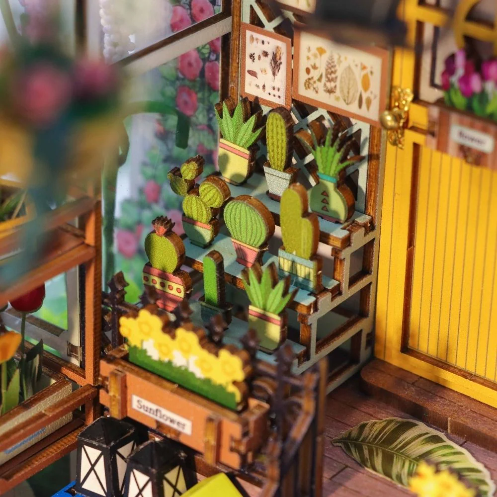 DIY Book Nook Kit - Garden House - Image 8