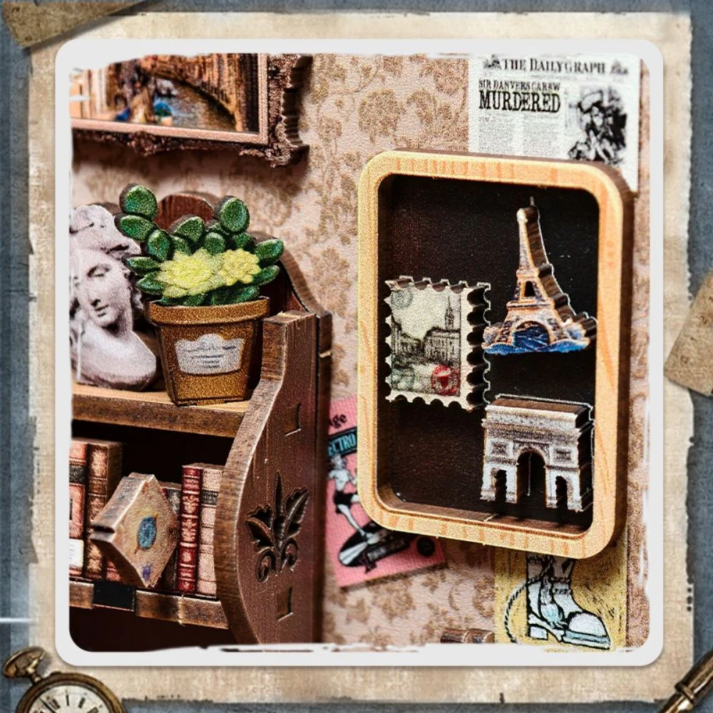 DIY Book Nook Kit - Journey Trace Bookshop - Image 5