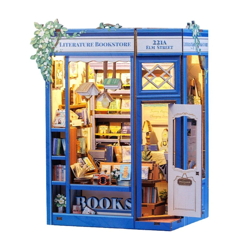 DIY Book Nook Kit - Literature Bookstore - Image 2