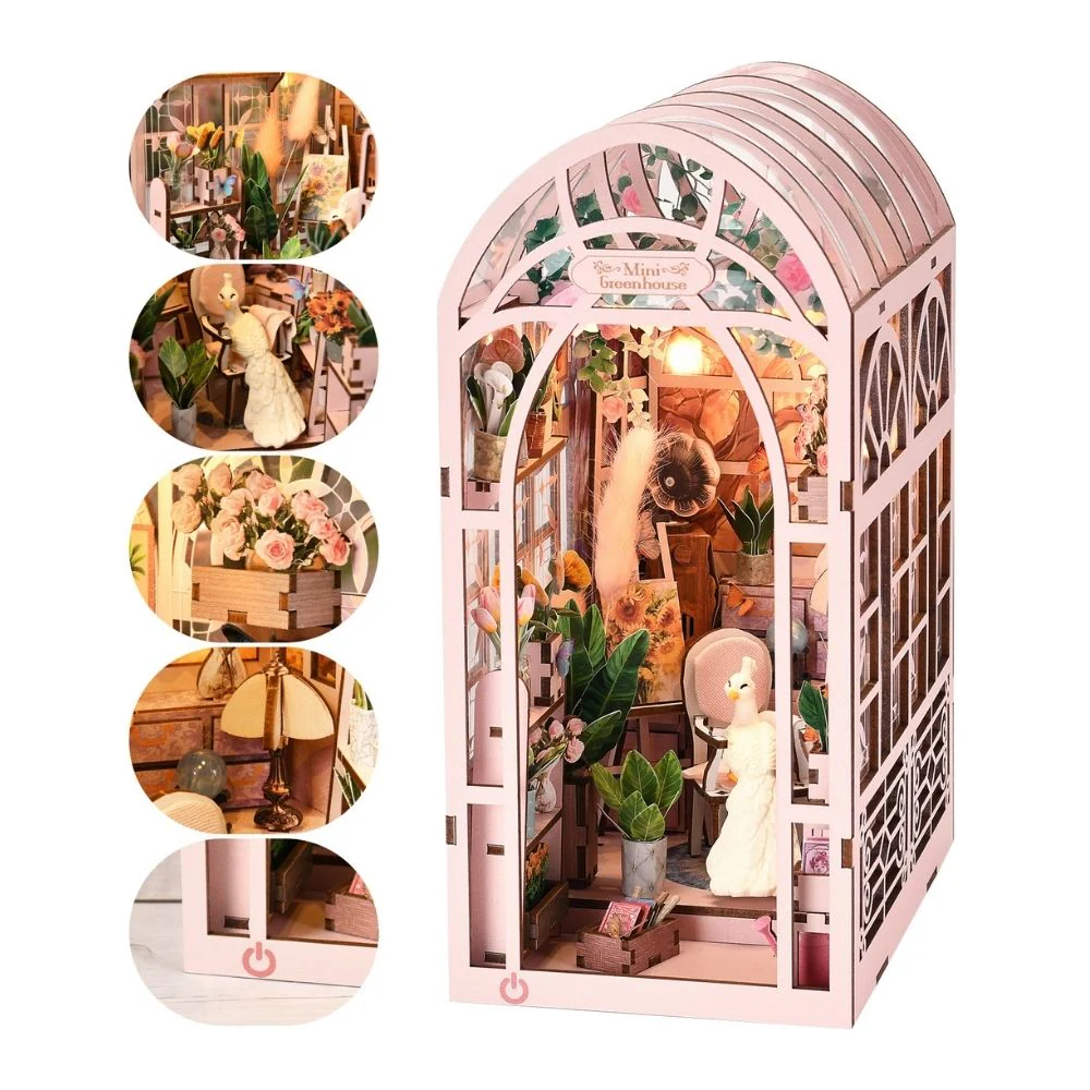 DIY Book Nook Kit - Mini Greenhouse - Image 3
