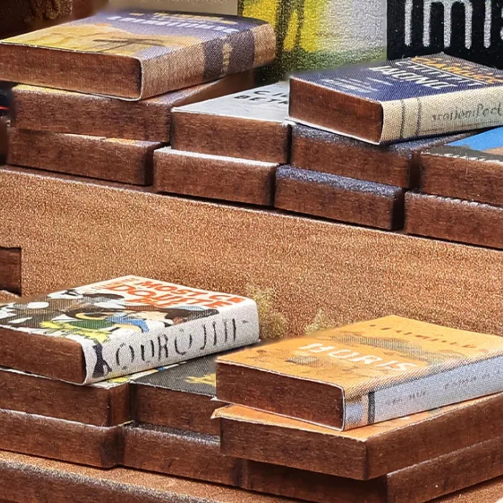 DIY Book Nook Kit - Muse Bookstore - Image 5
