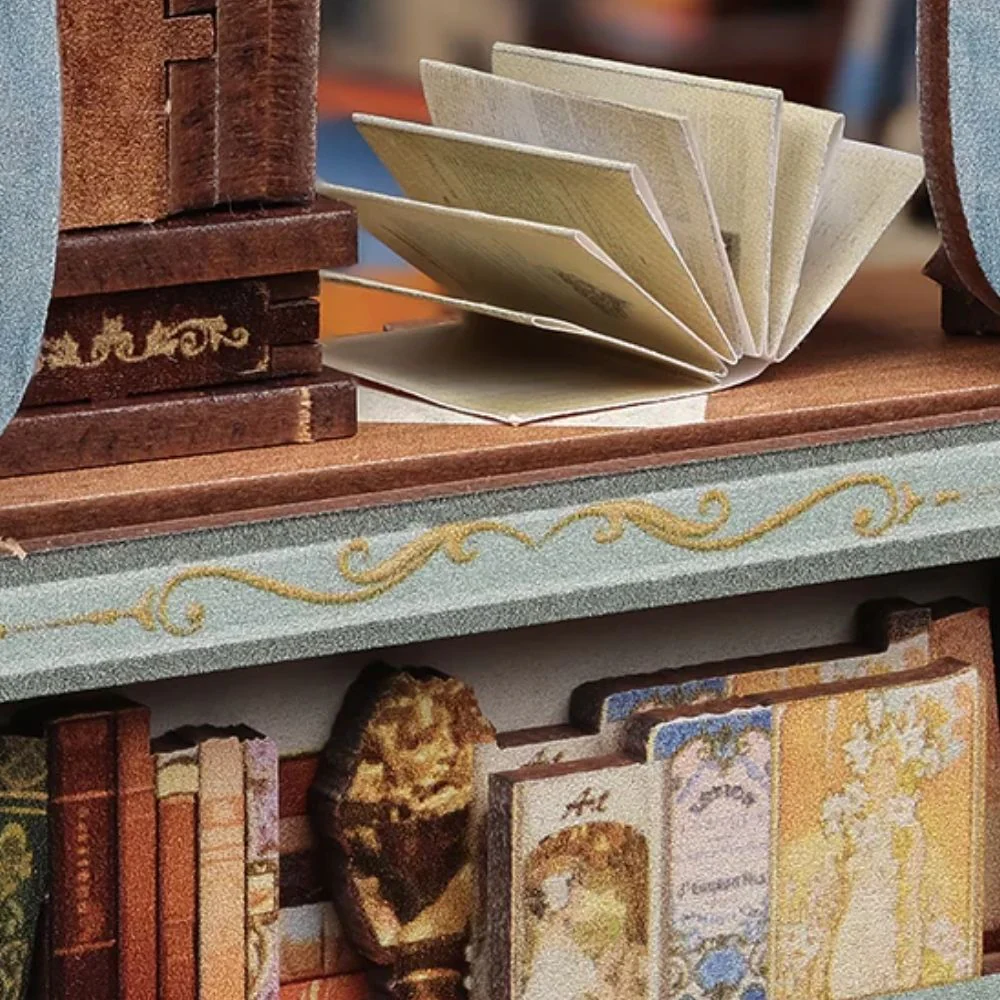 DIY Book Nook Kit - Muse Bookstore - Image 8