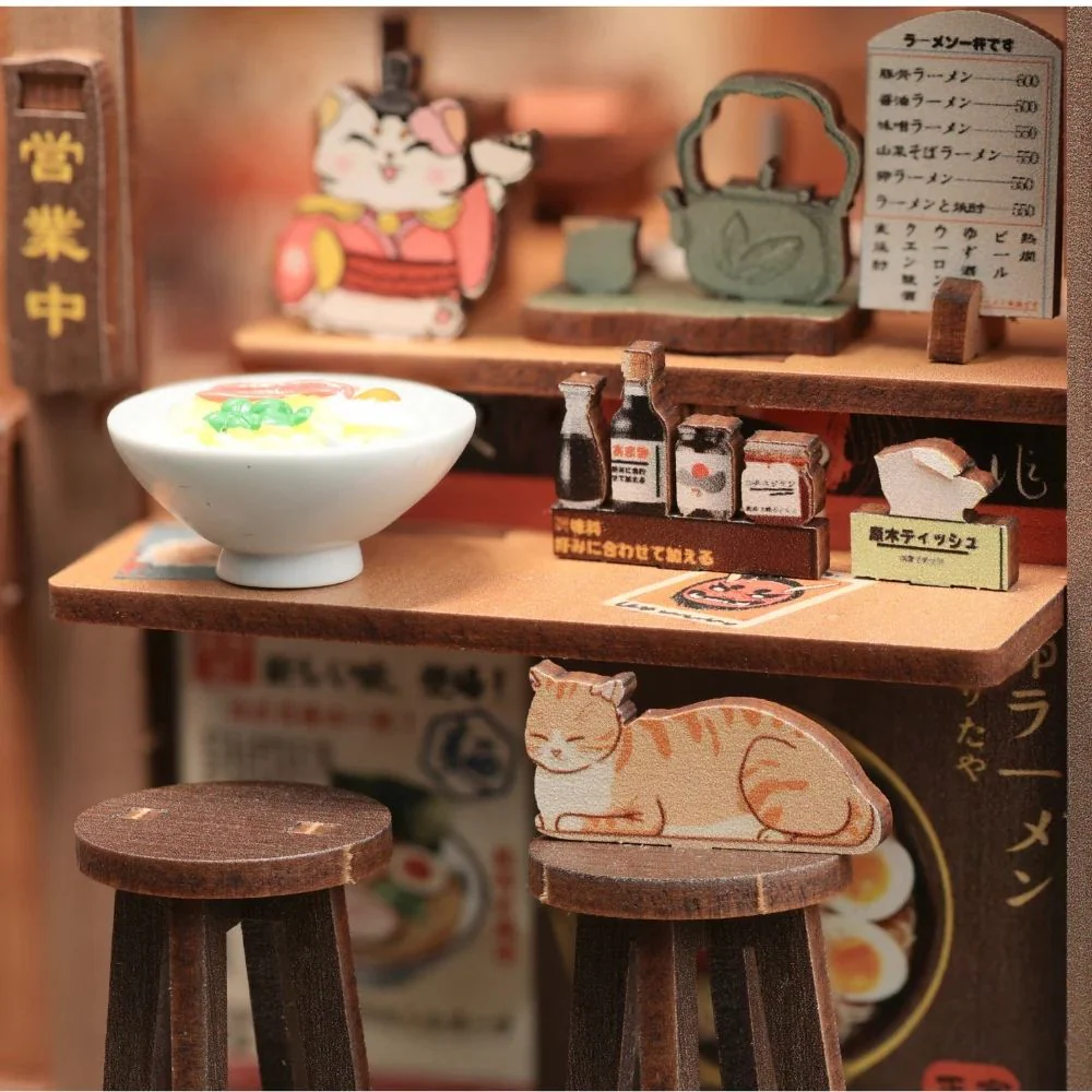 DIY Book Nook Kit - Ramen Restaurant - Image 8