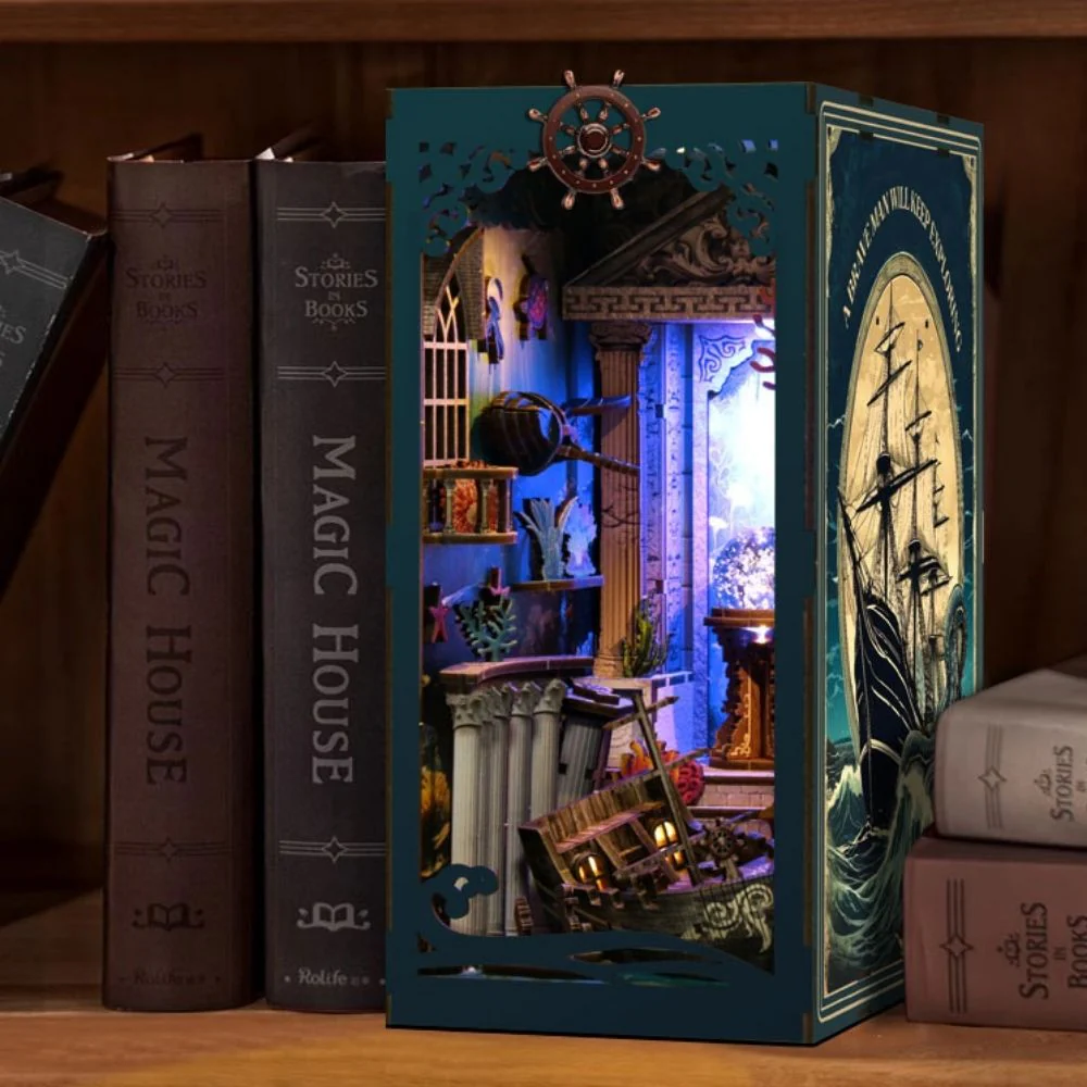 DIY Book Nook Kit - Riddle on The Seabed - Image 10