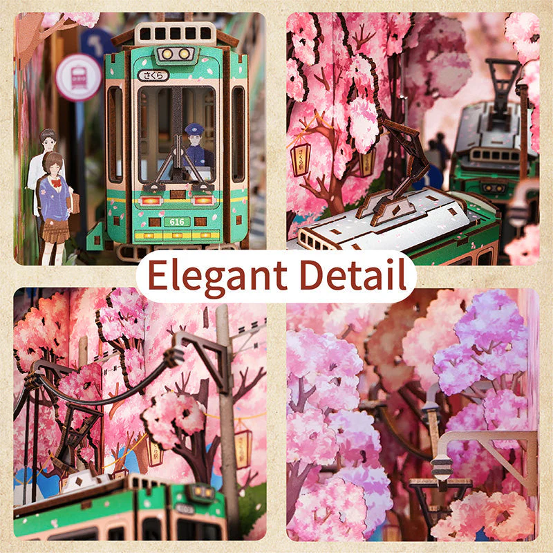DIY Book Nook Kit - Sakura's Travel - Image 5
