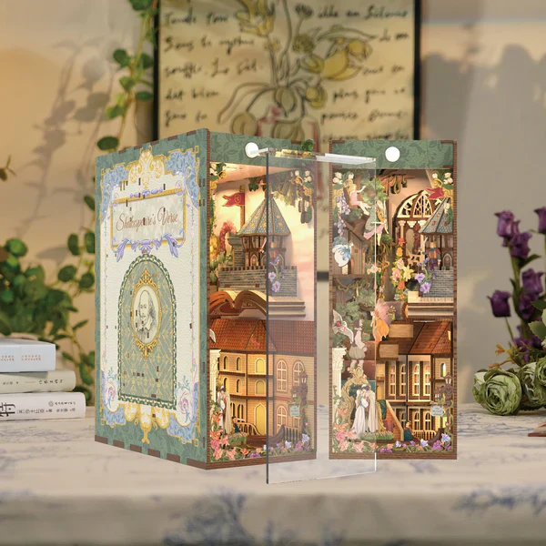 DIY Book Nook Kit - Shakespeare's Verse - Image 3