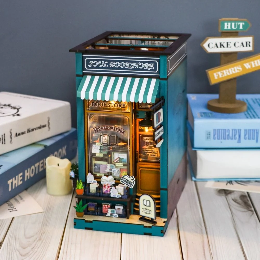 DIY Book Nook Kit - Soul Bookstore - Image 3