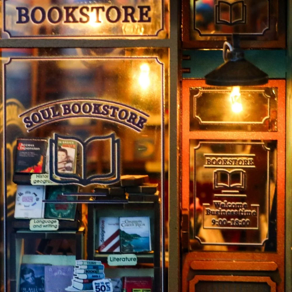 DIY Book Nook Kit - Soul Bookstore - Image 6