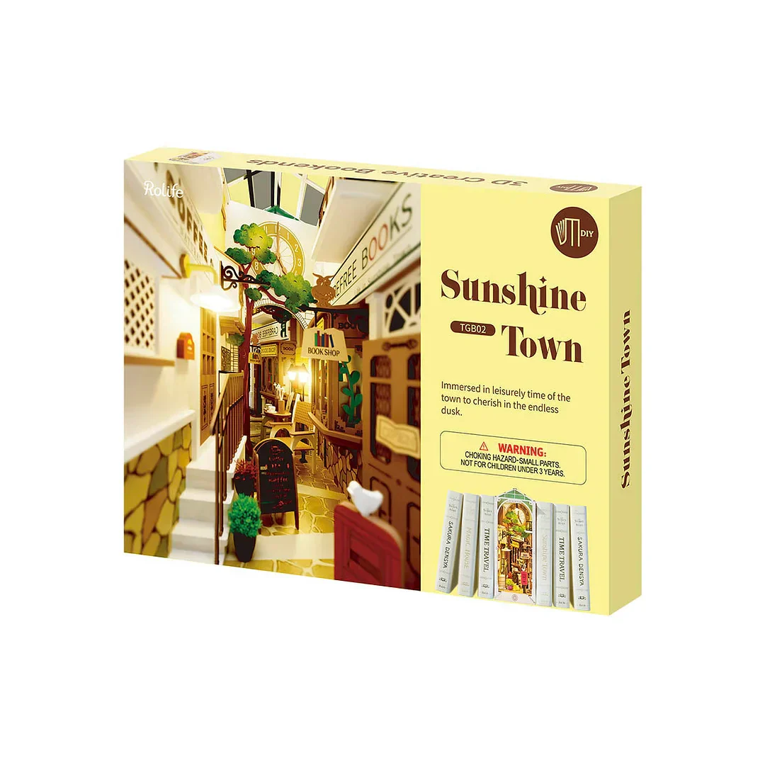 DIY Book Nook kit - Sunshine Town - Image 5