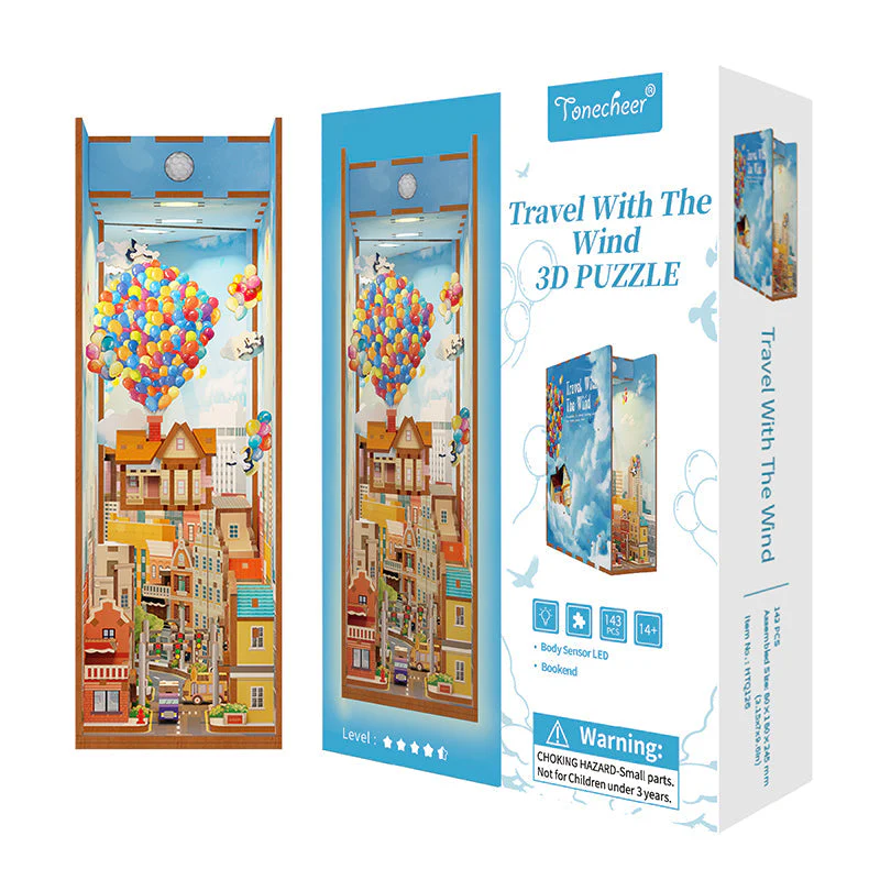 DIY Book Nook Kit - Travel with the Wind - Image 2