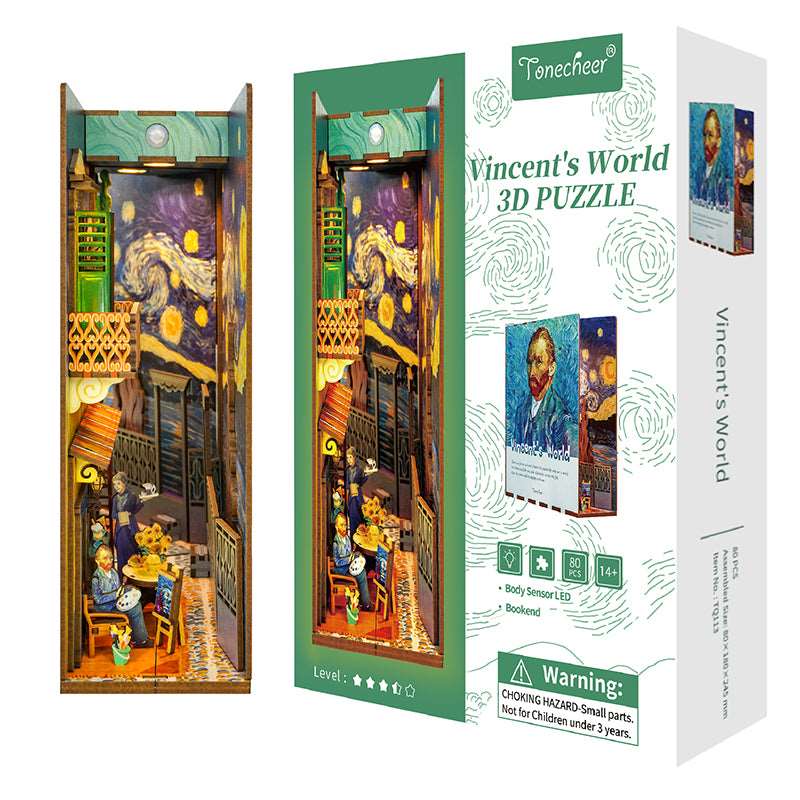 DIY Book Nook Kit - Vincent's World - Image 2