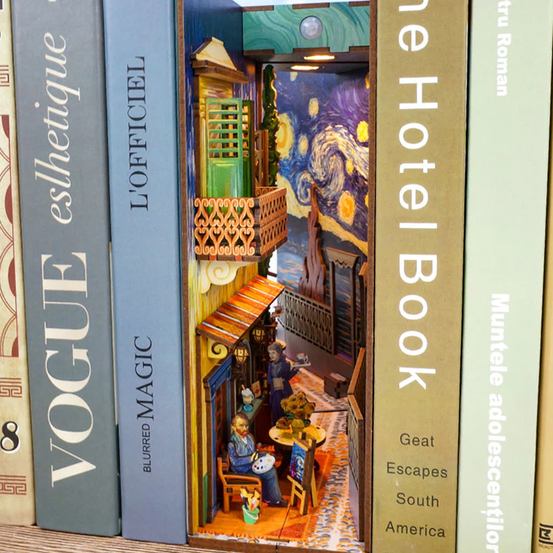 DIY Book Nook Kit - Vincent's World - Image 3