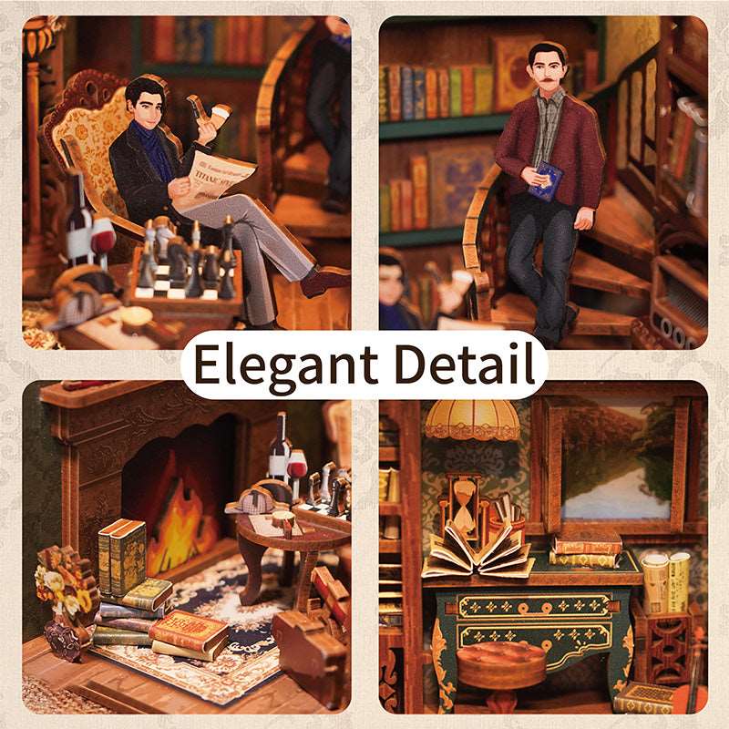 DIY Book Nook Kit - Violin Detective Agency - Image 5