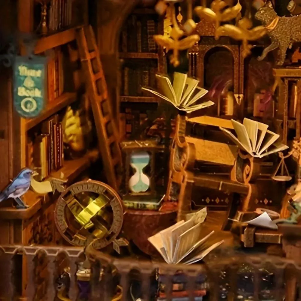 DIY Book Nook Kit - Wonder Library - Image 7