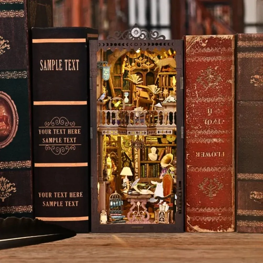 DIY Book Nook Kit - Wonder Library - Image 8