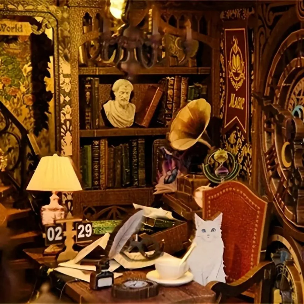 DIY Book Nook Kit - Wonder Library - Image 9