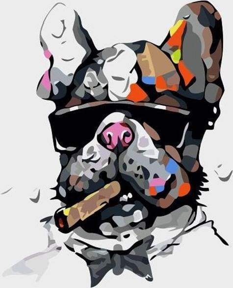 Dog Businessman