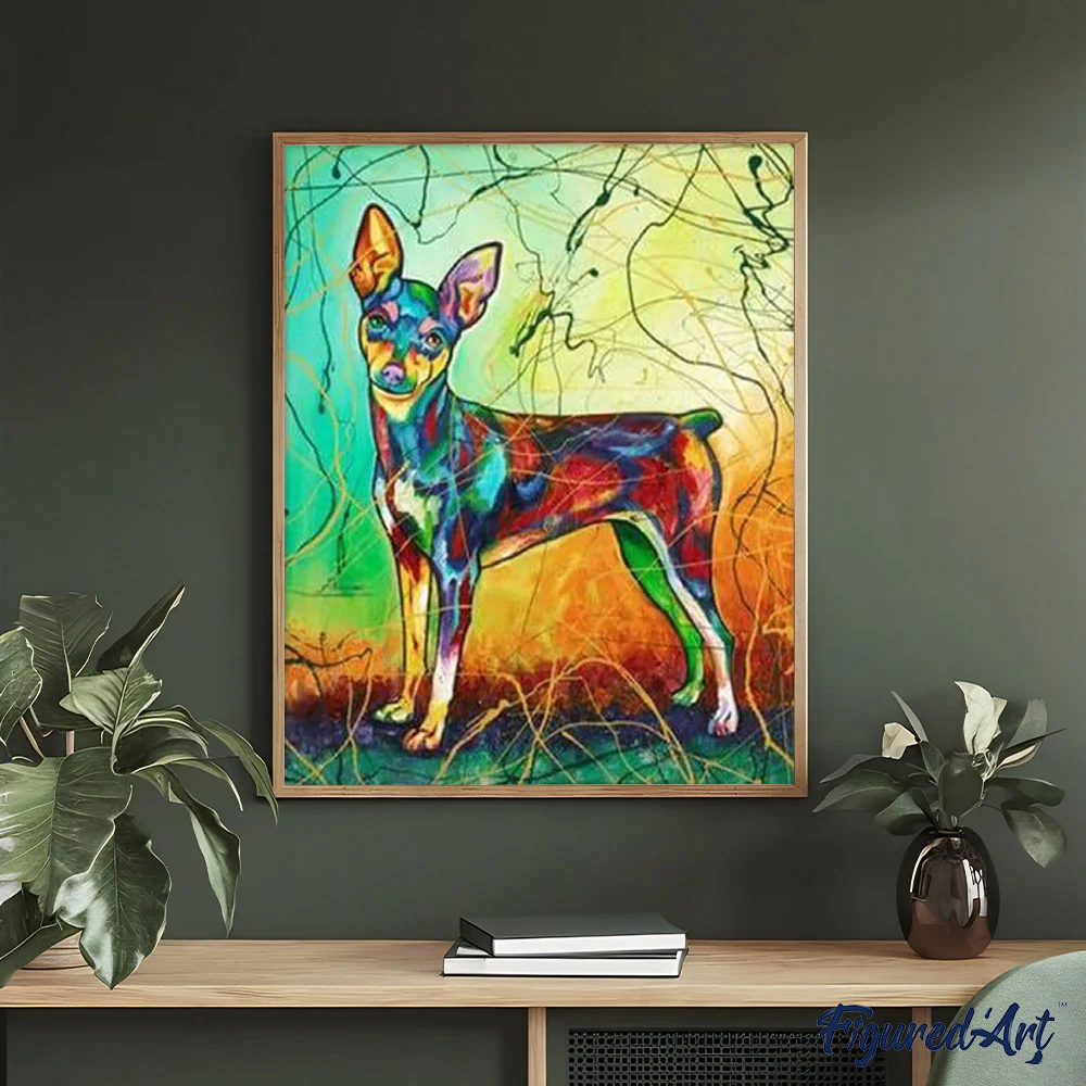 Dog in Multicolors - Image 3