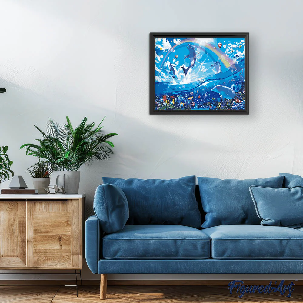 Dolphins and Fishes - Image 3