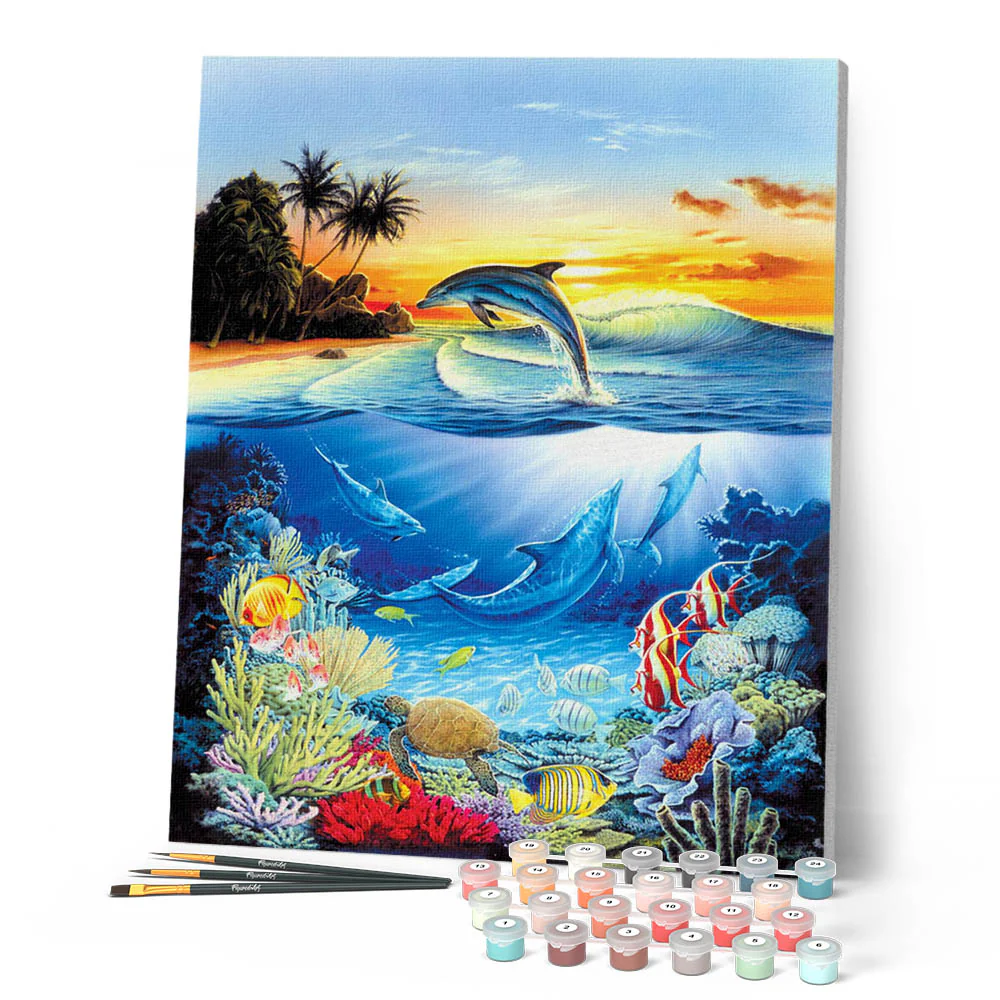Dolphins in the lagoon - Image 2