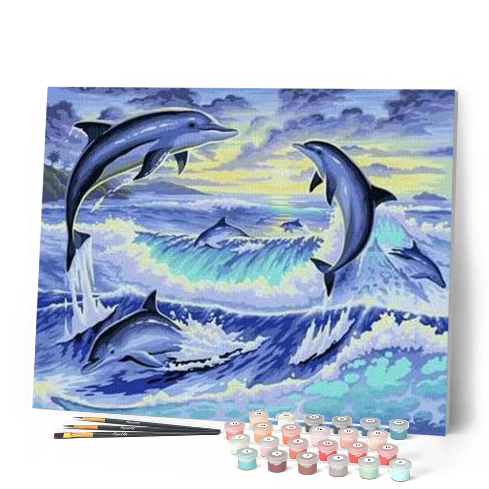 Dolphins playing - Image 2