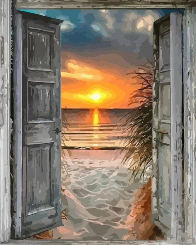 Door to the beach