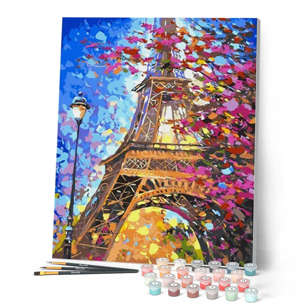 Eiffel Tower in Spring season - Image 2