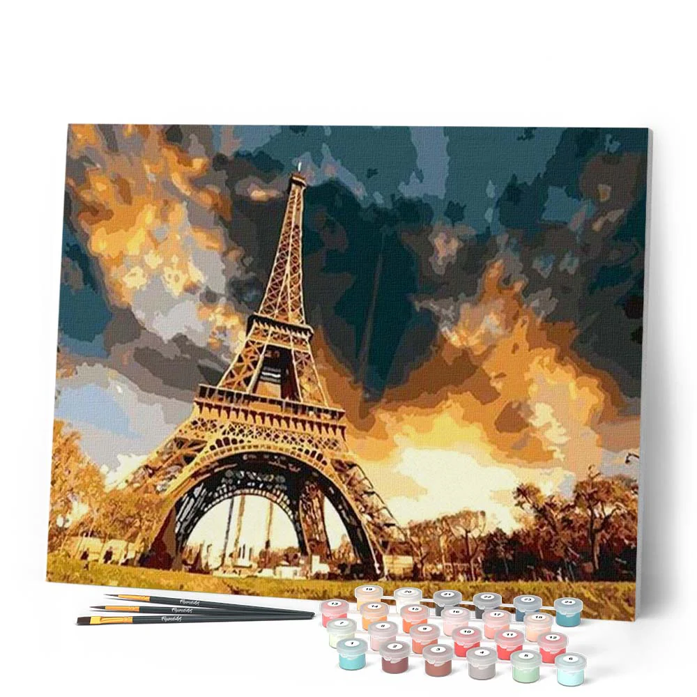 Eiffel Tower in the Storm - Image 2