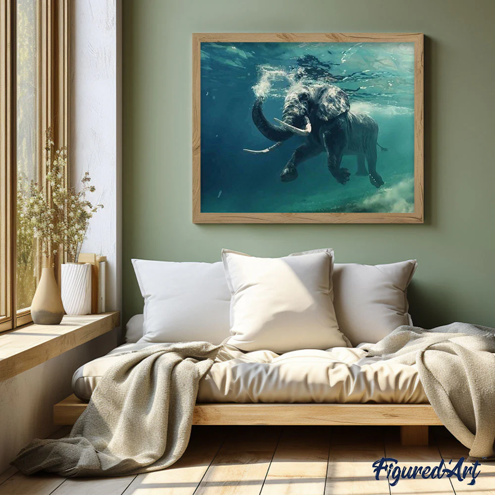 Elephant Swimming - Image 3