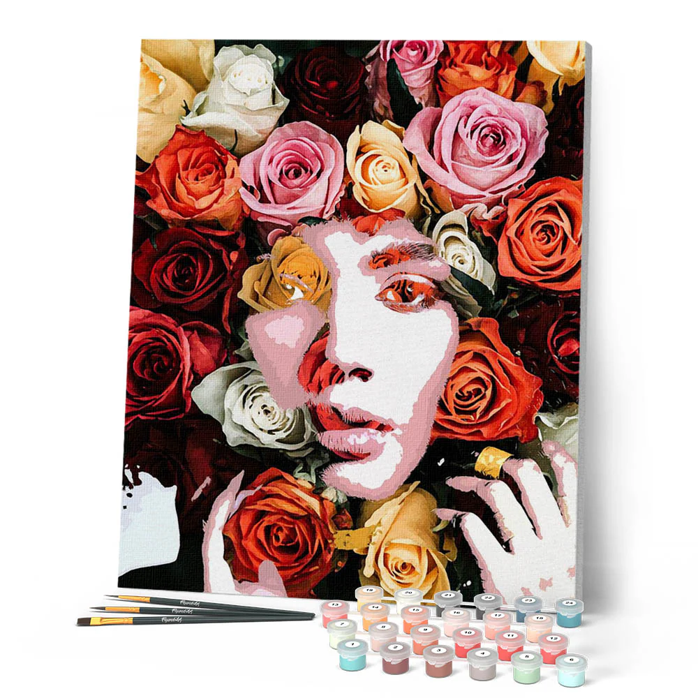 Face of roses - Image 2