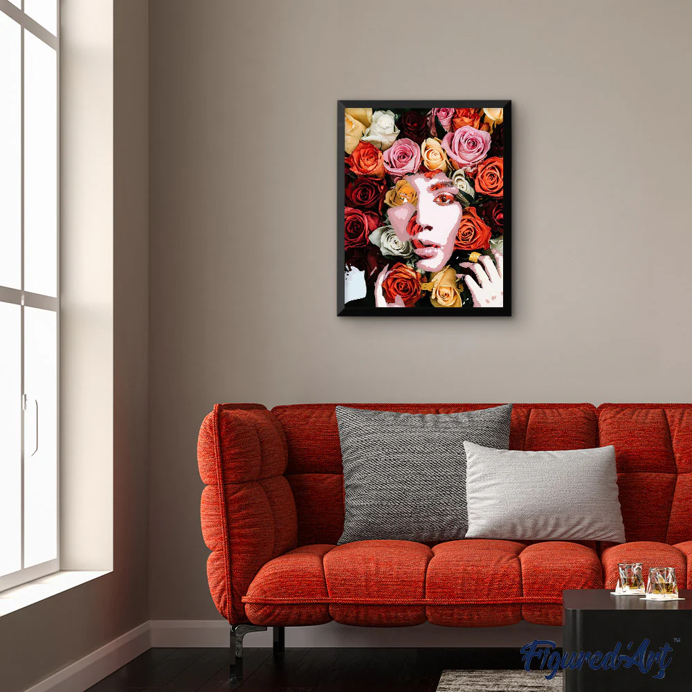 Face of roses - Image 3