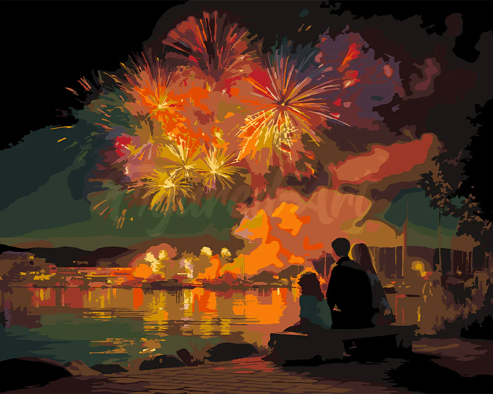 Family and Fireworks