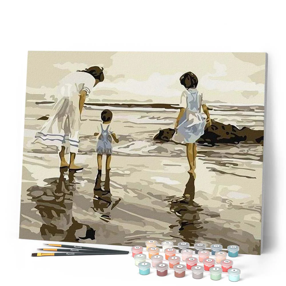 Family and Seaside - Image 2