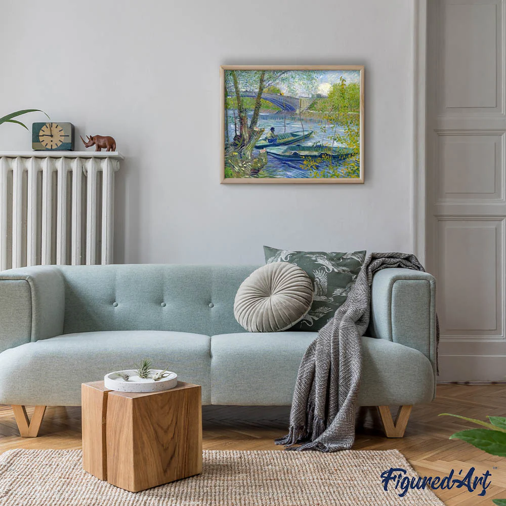 Van Gogh - Fishing in Spring - Image 3
