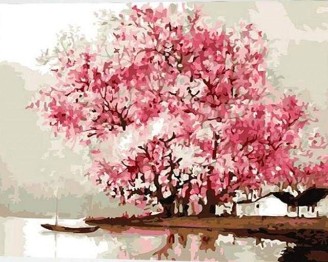 Flowering trees during Spring