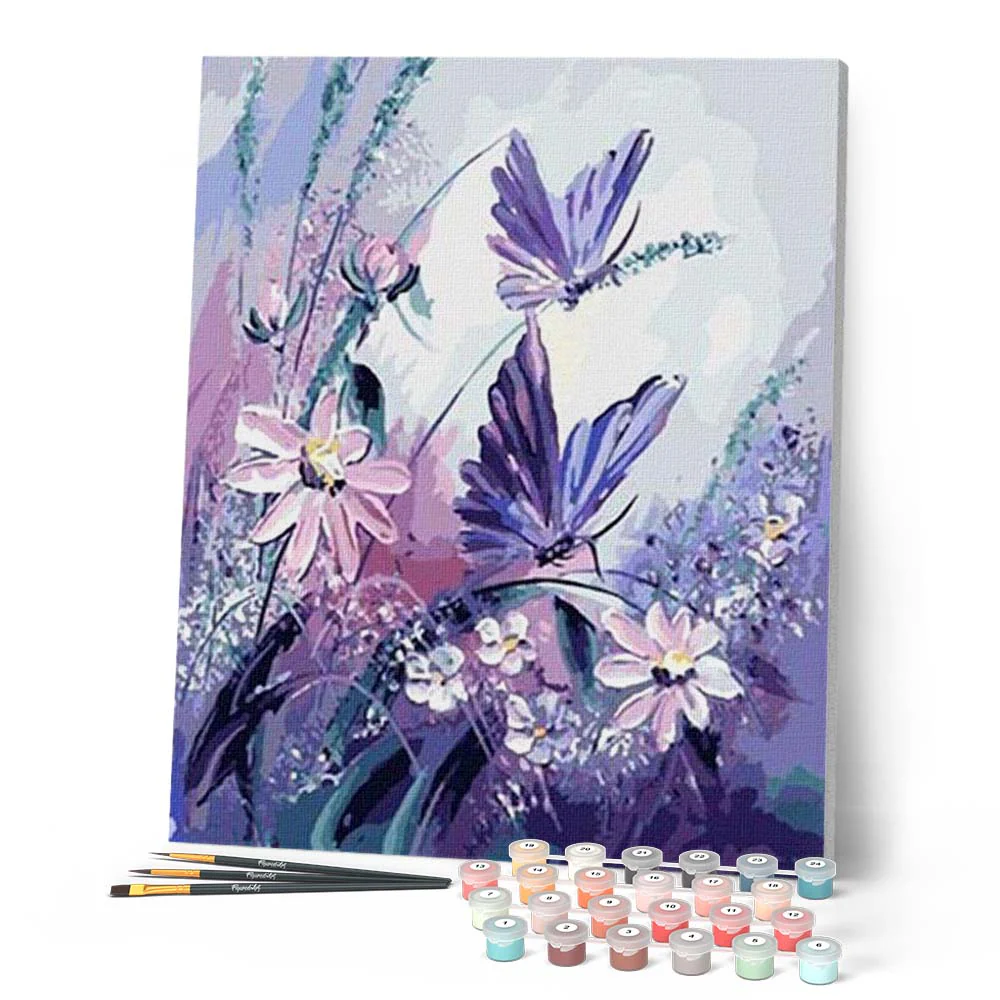 Flowers and Butterflies - Image 2