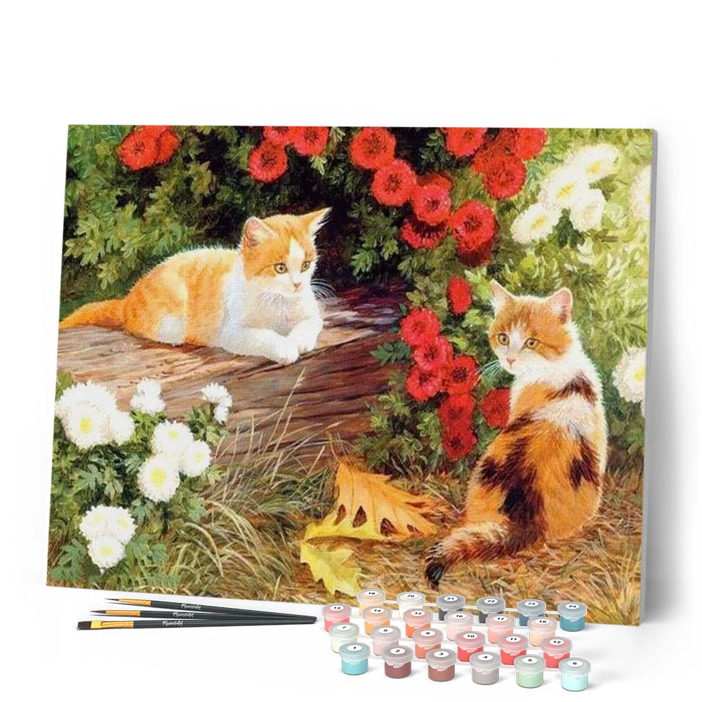 Flowers and Kittens - Image 2