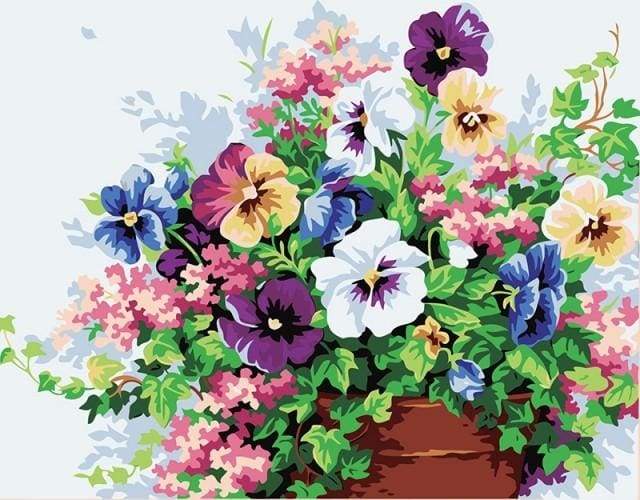 Flowers with multiple colors